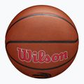 Basketbalová lopta Wilson  NBA Team Alliance Toronto Raptors hnedá veľkosť 7 5