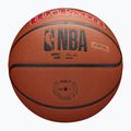 Basketbalová lopta Wilson  NBA Team Alliance Toronto Raptors hnedá veľkosť 7 6