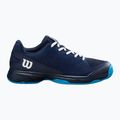 Wilson Rush Pro L Jr detská tenisová obuv navy blazer/white/ atomic blue 9