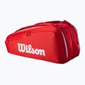 Tenisová taška Wilson Super Tour Red 9PK red 2