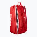 Tenisová taška Wilson Super Tour Red 9PK red 4