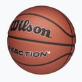 Basketbalová lopta Wilson Reaction Pro brown/silver veľkosť 7 3