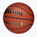 Basketbalová lopta Wilson Reaction Pro brown/gold veľkosť 7 3