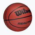 Basketbalová lopta Wilson Reaction brown veľkosť 7 2