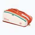 Tenisová taška Wilson Roland Garros Super Tour 9Pk 2026 cream/clay/green