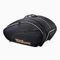 Taška na padel Wilson Defy Padel black/gold 2