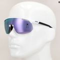 Slnečné okuliare UVEX Pace One white matt/mirror lavender 7