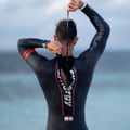 Pánsky triatlonový neoprén  Synergy Adrenaline Full Sleeve 5 mm black/red 5