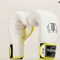 Boxerské rukavice Top King Boxing Reborn white/yellow 6