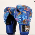 Boxerské rukavice Top King Boxing Wild Tiger black/blue 6