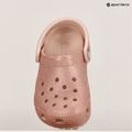 Detské šľapky Crocs Classic Glitter Clog Toddler quartz glitter 16