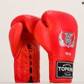 Boxerské rukavice Top King Muay Thai Pro červené 7