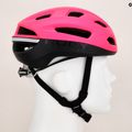 Cyklistická prilba Rudy Project Skudo pink fluo/black matte 9