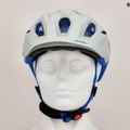 Detská cyklistická prilba Alpina Carapax smoke grey/blue matt 11