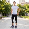 Pánske tréningové legíny Joma Record 3/4 black 7