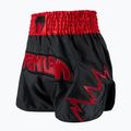 Pánske tréningové šortky Venum Inferno Muay Thai charcoal grey/red 3
