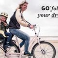 Zadné sedadlo na bicykel pre nosič bobike Go sivé 8012300005 5