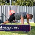 Pure2Improve Push-up Pro Set červené/čierne push-up rukoväte P2I202160 6