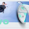 Kitesurfingový drak DUOTONE Evo sivomodrý 44220-3003 4