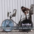 Sedadlo na bicykel Bobike Exclusive Maxi Plus so zadným nosičom béžová 8011200024 11