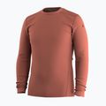 Pánska termo mikina Smartwool Merino 250 Baselayer Crew Boxed burnt sienna 3