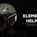 Lyžiarska prilba Dainese Elemento military green/black 10