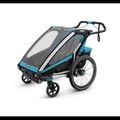 Dvojitý príves na bicykel Thule Chariot Sport čierny 10201023 11