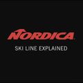 Nordica ENFORCER 94 Ploché šedo-červené zjazdové lyže A2381 13