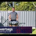 Pure2Improve 10kg Power Bag červený/čierny P2I201720 tréningový vak 6