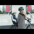 Sedadlo na zadný rám bicykla bobike Go RS 1P pink/black 8012700004 15