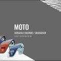 Cabrinha Moto kitesurfing kite modrý K2KOMOTOX007004 9