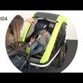 Hamax Avenida One príves na bicykel čierno-zelený 42_HAM 10