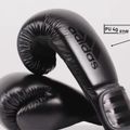 Boxerské rukavice adidas Hybrid 80 black/pink ADIH80 8