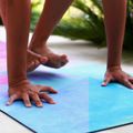 Yoga Design Lab Combo Cestovná podložka na jogu 1,5 mm čierna Mandala Black 11