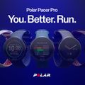 Hodinky Polar Pacer PRO červené a biele 7