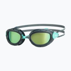 Plavecké okuliare Zoggs Predator Titanium Reactor grey/ turquoise/ titanium reactor