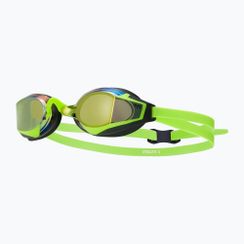 Plavecké okuliare TYR Stealth-X Performance Mirrored electro lime