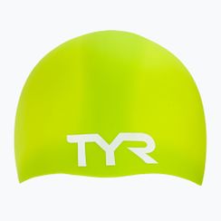 Plavecká čiapka TYR Wrinkle Free Silicone limelight