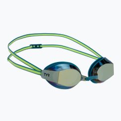 Plavecké okuliare TYR Blackops 140 Ev Racing Mirrored turquoise/lime