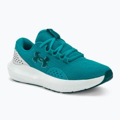 Pánske bežecké topánky Under Armour Charged Surge 4 circuit teal/halo gray/hydro teal