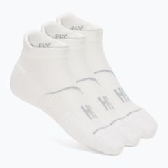 Ponožky HOKA No-Show Run Sock 3 pary white/white/white