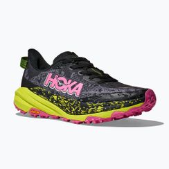 Dámske bežecké topánky HOKA Speedgoat 6 black/neon rose