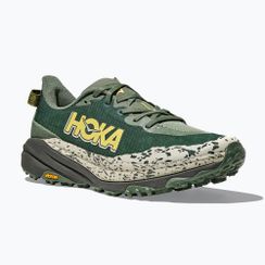 Pánske bežecké topánky HOKA Speedgoat 6 Wide fern/asphalt grey