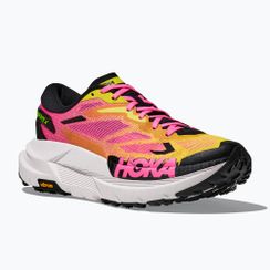 Pánske bežecké topánky Hoka Mafate X neon hoka citrus/neon rose