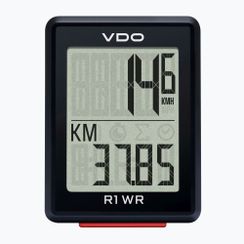 Počítadlo bicyklov VDO R1 WR čierne 64010