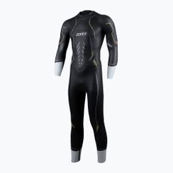 Pánsky triatlonový neoprén ZONE3 Aspire black/chalk