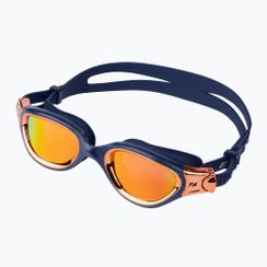 Plavecké okuliare ZONE3 Venator-X navy/copper/polarised revo gold