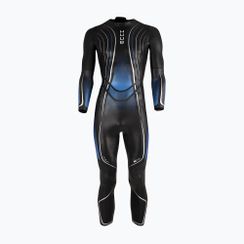 Pánska triatlonová pena HUUB Agilis II Back Zip 3.5 metallic blue