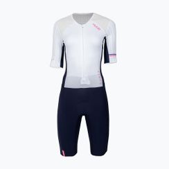 Dámska triatlonová kombinéza HUUB Anemoi 3 SUB22 white/navy/pink