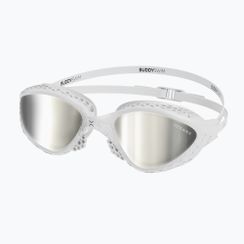 Plavecké okuliare BuddySwim OzeanX Mirror white / silver